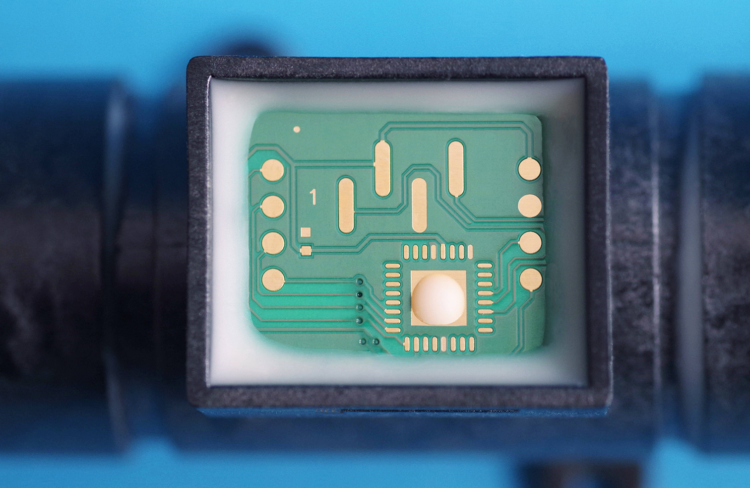 Bonding sensors with Structalit 1512
