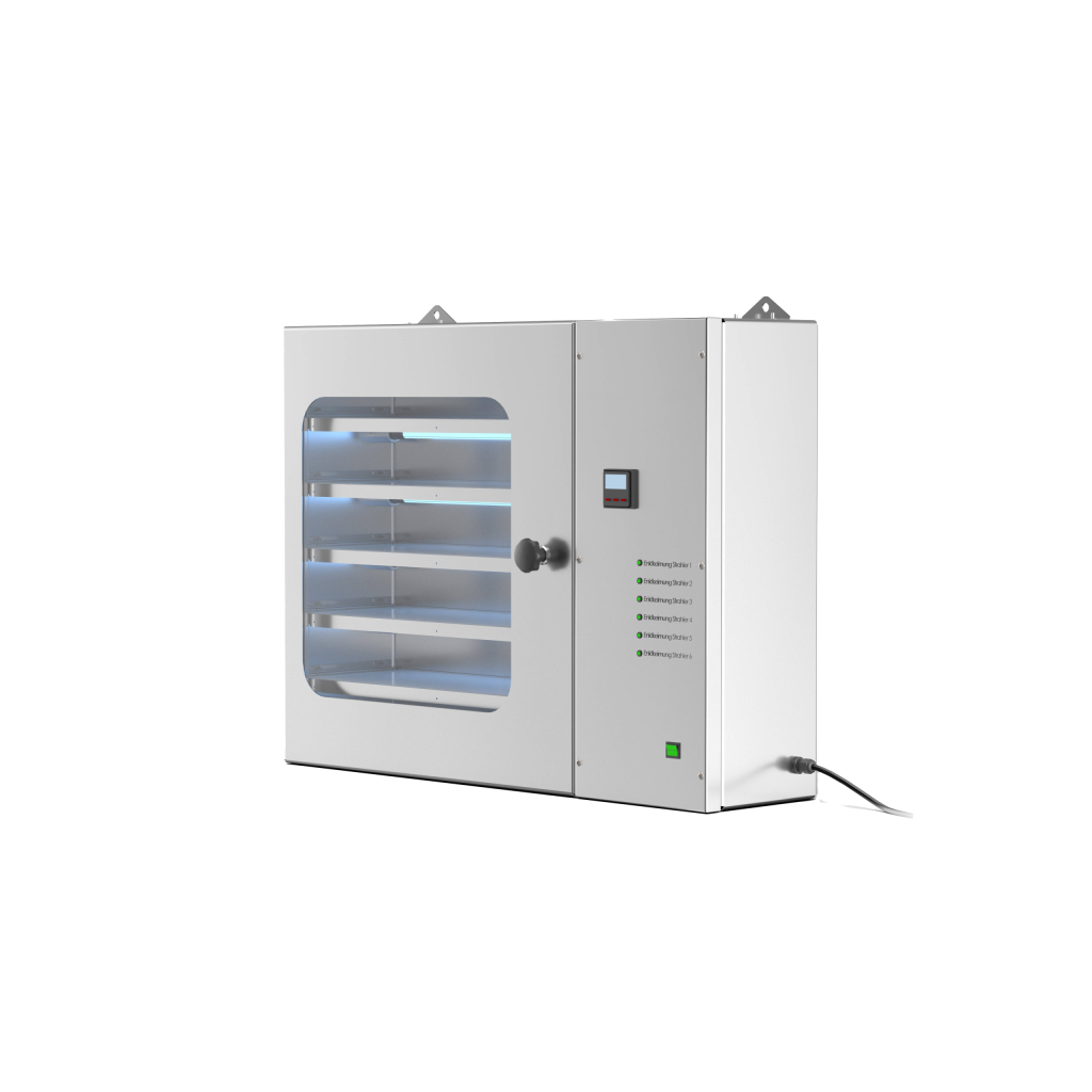 dc600-desinfektionsschrank-flaeche (Kammern) UV disinfection cabinet