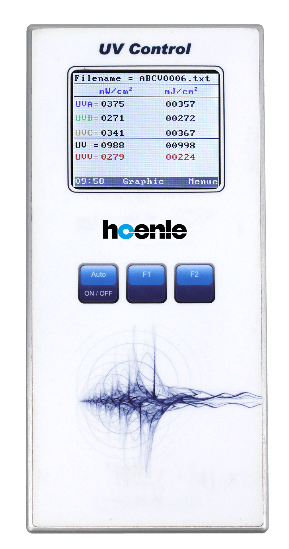 UV-Control-handheld-uv-lamp-measurement-quality-control.png UV Control Handheld Integrator for measuring UV intensity, dose, and temperature with color display and SD card storage.
