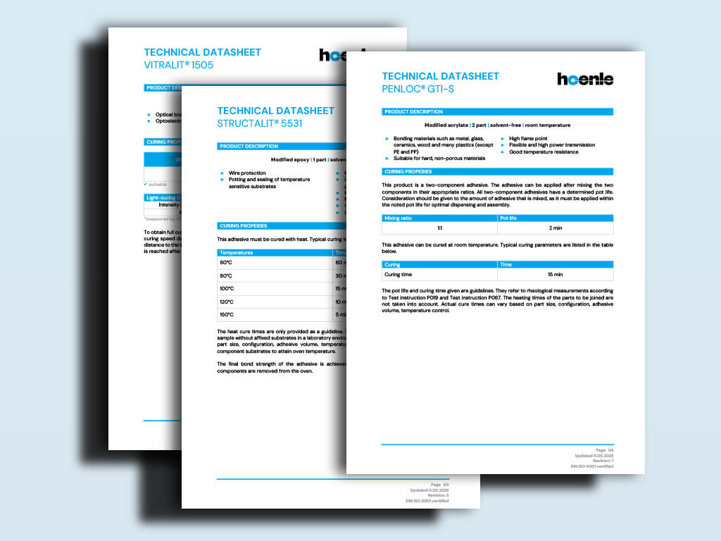 Adhesives | Technical Data Sheets